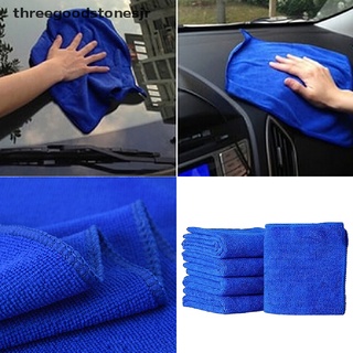 [thgs] 5 pzs toallas De limpieza De Microfibra De Microfibra Azul Para lavado De coches (9)