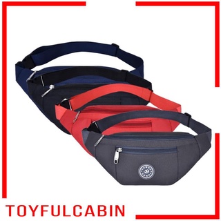 [Toyfulcabin] riñonera duradera riñonera cinturón bolsa bolsa de viaje bolso de viaje cadera Bum Bag azul
