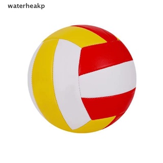 (waterheakp) Bola Deportiva De Voleibol Suave De La PU Engrosada Al Aire Libre Tamaño 5 Competencia (8)