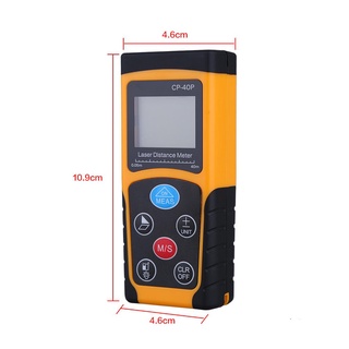Medidor digital de alta precisión medir distancia láser IR Finder compacto de mano (4)