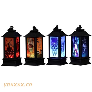 ynxxxx 5 Pcs Hanging Lamp Halloween Decorations Pumpkin Ghost Skull Lantern Light LED Suitable for Party Bar Home Decoration