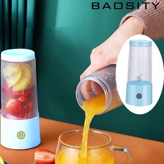 [Baosity*] Mini licuadora eléctrica mezcladora de frutas máquina exprimidor de hielo taza para la escuela oficina (2)