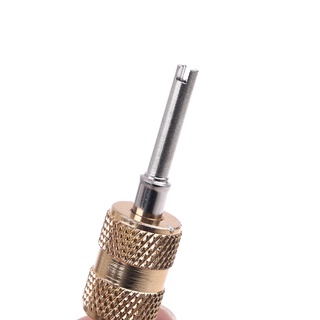 Llave de válvula inglesa con tapa de neumático con válvula de cobre (6)