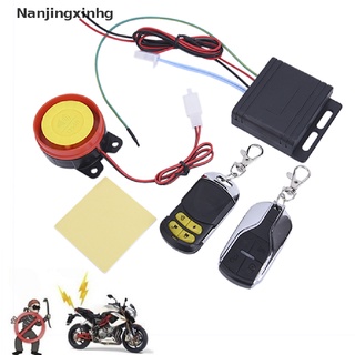 [nanjingxinhg] sistema de alarma de seguridad antirrobo para bicicleta de motocicleta sin llave con 2 mando a distancia 12v [caliente]