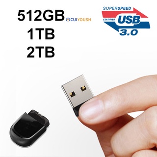 (CUI) Mini memoria Flash USB de alta velocidad de 512GB/1TB/2TB/disco U