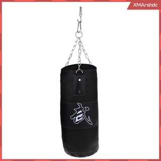 saco de arena pesado mma kickboxing equipo de perforación bolsas de entrenamiento práctica colgante cadenas y gancho un conjunto (9)