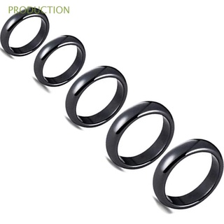 PRODUCTION Gifts Magnetic Rings Accessories Magnetic Therapy Hematite Rings Women New Men Jewelry Fashion