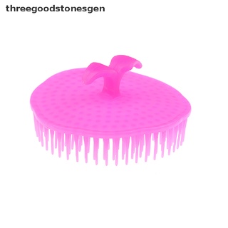 [threegoodstonesgen] New Scalp Massager Anti Dandruff Shampoo Brush Head Hair Loss Prevention Comb