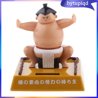 [hytupiqd] Juguete de Bobble animado con energía Solar/juguetes japoneses Sumo luchador