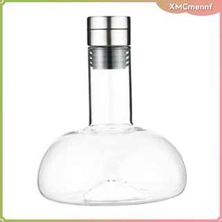 Hand Blown Wine Decanter Champagne Wine Whisky Pourer for Bar Home Party