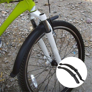 Qqmall guardabarros de plástico MTB guardabarros guardabarros ciclismo liberación rápida accesorios de bicicleta Durable bicicleta de montaña defensa trasera/Multicolor