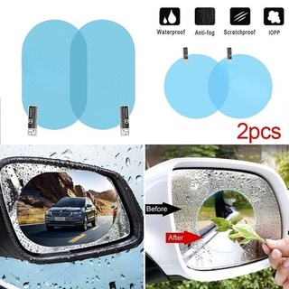 2 unids/Set espejo retrovisor de coche ANTI lluvia película espejo de ventana de coche