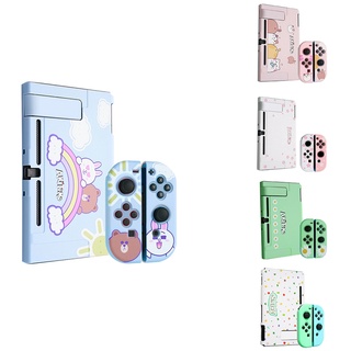 Suitable for Nintendo Switch Protective Shell Frosted Painted Shell Ns Split Shell Switch Protective Cover B
