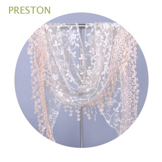 Preston - bufanda triangular de encaje de buena calidad para Crochet, nueva borla, Wendy Lady, Multicolor