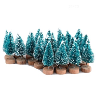 Whoopstore ~ árbol de navidad cm Sisal Mini árboles de navidad pequeño árbol decoración de navidad plástico