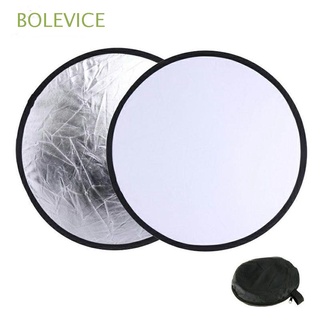 BOLEVICE Pratical Reflector Nylon Cloth Tiny Reflector Backgrounds Multi Functional With Storage Bag Photo Studio Indoor 2 In1 Soften Light Camera Accessories