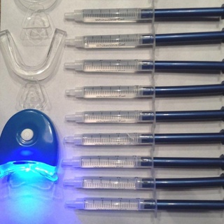 Dentista dientes blanqueamiento peróxido dientes belleza instrumento de Gel Oral herramientas 10Pcs