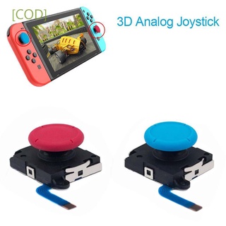 Joystick duradero para Joycon reemplazo Gamepad pulgar palo analógico Joystick 3D juegos accesorios para interruptor Joystick Gaming 3D controlador analógico mango/Multicolor