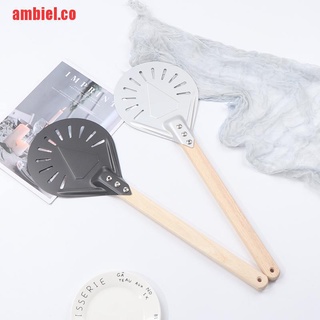 【ambiel】Perforated Pizza Peel Pizza Turning Peel For Homemade bread Ba (9)