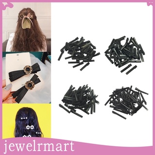 [JewelryMart] 50 piezas de pinza para el pelo de cocodrilo con dientes para proyectos de artes y manualidades, ropa colgante en seco, oficina (8)