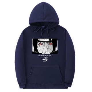 Naruto Sudaderas Con Capucha Anime Harajuku Streetwear Abrigo Suelto Uchiha Itachi Sudadera Hombres (3)