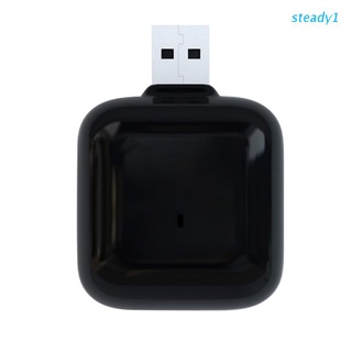 steady1 smart home control remoto infrarrojo tv ventilador eléctrico calentador, negro