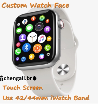 chengaii.br2021 iwo 13 max x8 smartwatch bluetooth llamada cronómetro monitor de frecuencia cardíaca reloj inteligente para android iphone para hombres mujeres pk t500 x7 t600