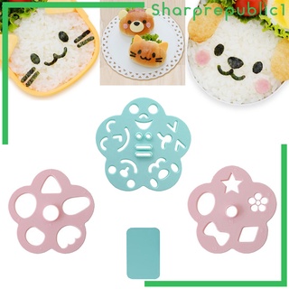 [shpre1] Bento accesorios Bento Nori arroz decoración Kit Sandwich DIY para comida de bebé