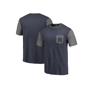 [Listo Stock] Nike Hombres Deportes Casual Manga Corta Camiseta 100 % Algodón Top New York Yankees-25