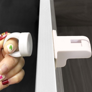 Cerradura Magnética Invisible Fácil De Pegar Sin Perforación De Cajón Anti-Pincha Bebé