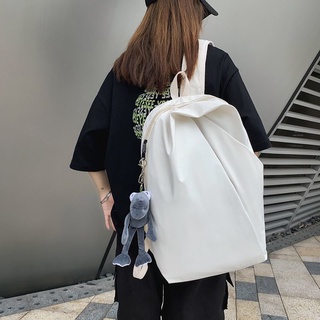 Japonés y de gran capacidad Simple todo-partido mochila de los hombres y las mujeres junior mochila de viaje mochila de moda jHfA