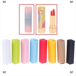 <SLT> 10Pcs 20*20*85Mm Lip Balm Tube Packaging Carton Box Lipstick Tube Carton Tool (9)