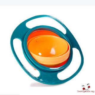 TYM - platos de alimentación para bebés (360 grados, únicos a prueba de derrames)