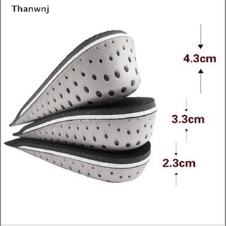 [Thanwnj] Unisex Insole Heel Lift Insert Shoe Pad Height Increase Cushion Elevator Taller DCX