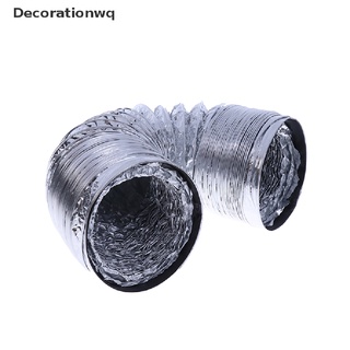 (decorationwq) 4 pulgadas de aluminio ventilador tubo de ventilación de aire manguera flexible conducto de escape 1,5 m en venta
