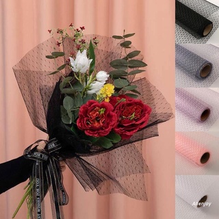 Joy Flower Wrapping gasa DIY ramo Floral materiales de embalaje artesanía floristería suministros vacaciones decoración de boda (1)
