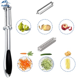 (gorgeous) pelador de verduras y pelador de frutas julienne herramienta manzana zanahoria patata pepino (1)