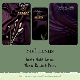 Lexus pasas suave (uva oscura) liso y en relieve Sultan Original 50 Cm