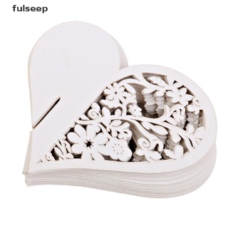 [fulseep] 50x amor corazón nombre lugar titular de la tarjeta de boda fiesta mesa vino copa decoración trht (5)