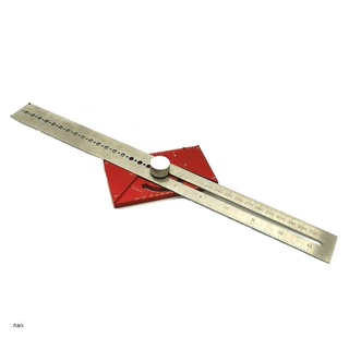 Haix Aluminum Alloy T-type Hole Dividing Line Ruler Scribing Measuring Angle Gauge