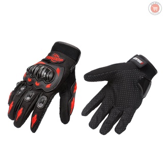 Guantes de motocicleta para hombre/pantalla táctil/dedo completo/motocicleta/ciclismo/Motocross/montaña transpirable M-XL