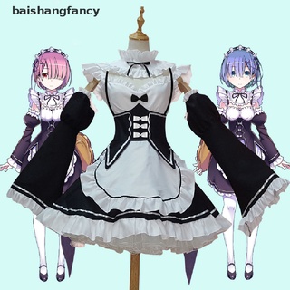 Bsfc Animer Cosplay Costume Ram/Rem Sets Superior Quality Anime Convention Maid Dress Fancy