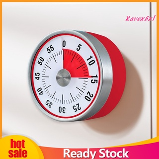 <xavexbxl> temporizador de alarma de gran esfera diseño preciso cronometraje de acero inoxidable imán temporizador de cocción para el hogar