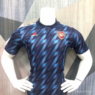 22 camiseta de uniforme de fútbol ArsenalTCamiseta con solapa de manga corta21 nuevo uniforme de fútbol para hombre/ropa de entrenamiento
