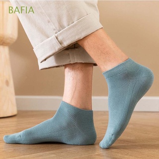 BAFIA Spring Summer Men Short Socks Simple Men Socks Boat Socks Trendy Male Hosiery Solid Color Casual Comfortable For Boys Cotton Hosiery/Multicolor
