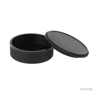 Star - tapa trasera para lente trasera (39 mm, Leica M39 L39), color negro