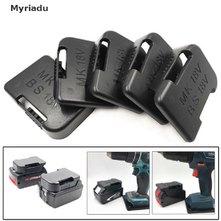 [myriadu] soporte de almacenamiento de batería para dispositivos de fijación makita/bosch 18v.