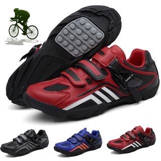 Alta calidad de los hombres MTB zapatos de ciclismo transpirable de microfibra zapatos de bicicleta de carretera zapatos SPD goma Cleat carreras ciclismo Snekaers HauR