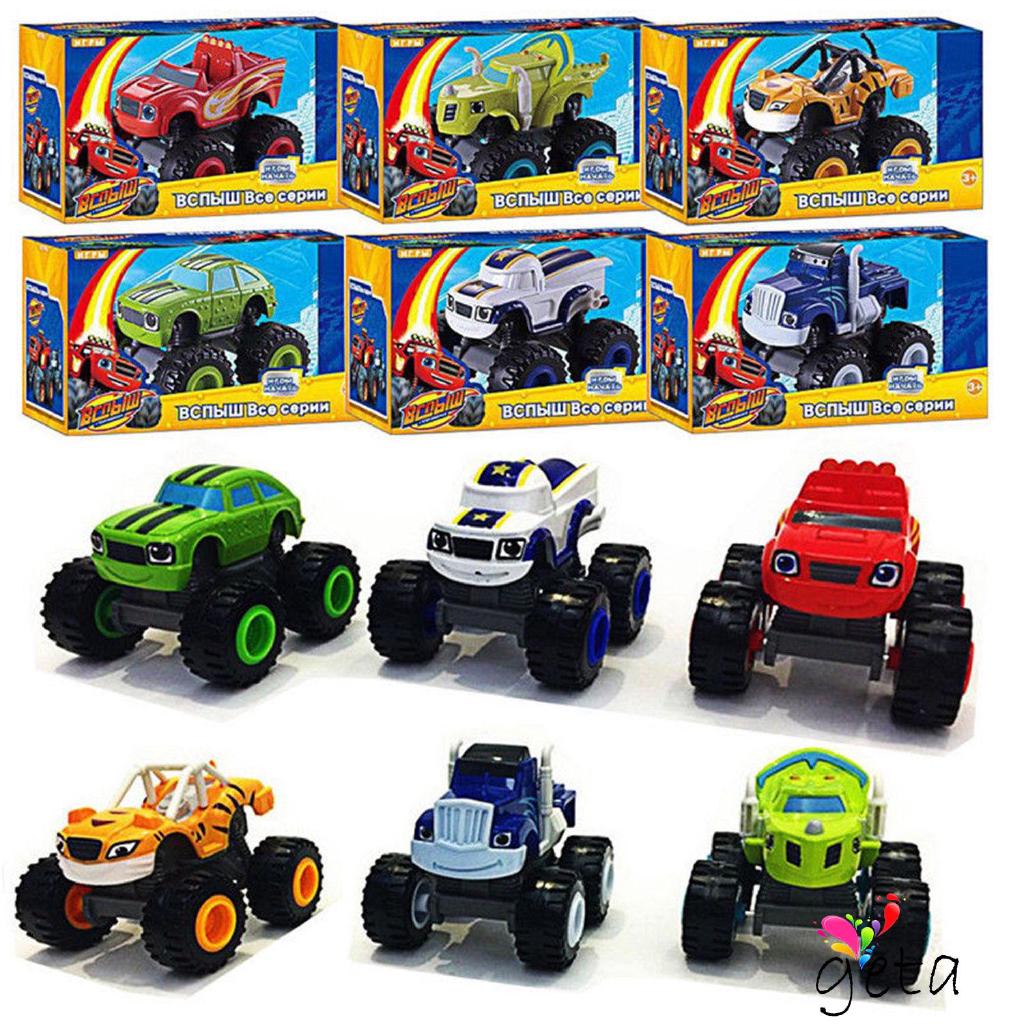 Nickelodeon Blaze y Monster Machines Super Stunts niños juguete camión coche