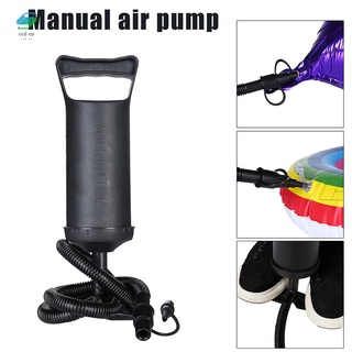 Hand Inflatable Pump Portable Inflator Durable for Swimming Ring Air Bed Mattress